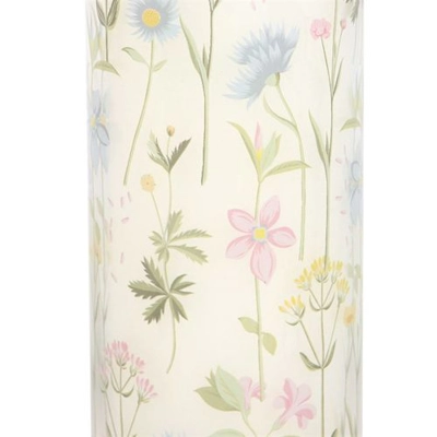 Floral Print Wildflower Tube Candle Floral Print Wildflower Tube Candle