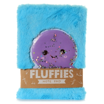 Fluffy Plush A5 Notebook - Adoramals Octopus Fluffy Plush A5 Notebook - Adoramals Octopus