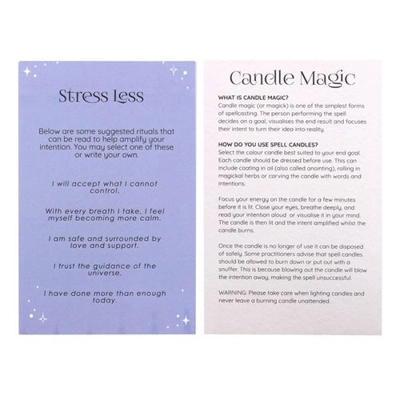 Pack of 12 Stress Less Spell Candles Pack of 12 Stress Less Spell Candles