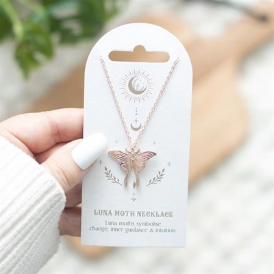 Luna Moth Pendant Necklace Luna Moth Pendant Necklace