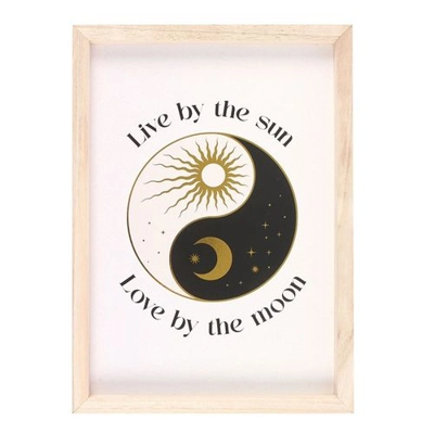 Yin Yang Framed Wall Art Print Yin Yang Framed Wall Art Print