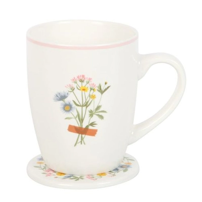 If Grandmas Were Flowers Floral Mug & Coaster Set If Grandmas Were Flowers Floral Mug & Coaster Set