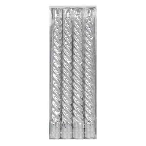 Pack of 4 Silver Twist ..