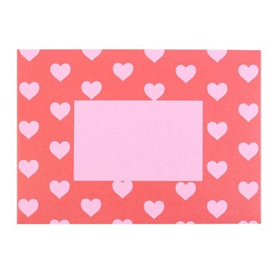 Bestie Enamel Heart Necklace Greeting Card Bestie Enamel Heart Necklace Greeting Card