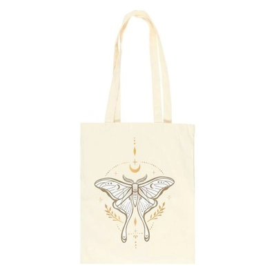 Light Luna Moth Polycotton Tote Bag Light Luna Moth Polycotton Tote Bag