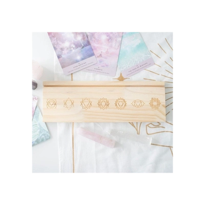 Natural Seven Chakras Tarot Card Stand Natural Seven Chakras Tarot Card Stand