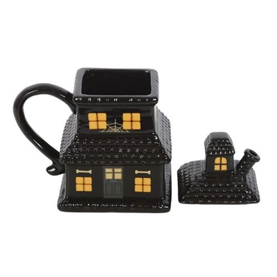 Black Haunted House Mug Black Haunted House Mug