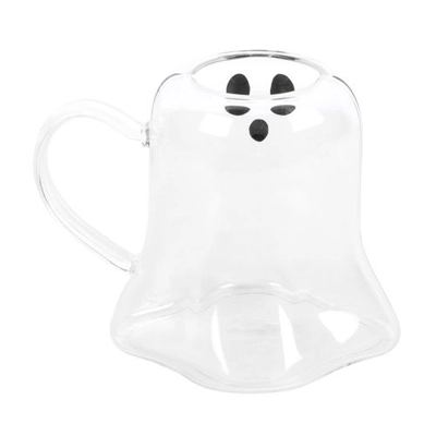 Ghost Shaped Glass Mug