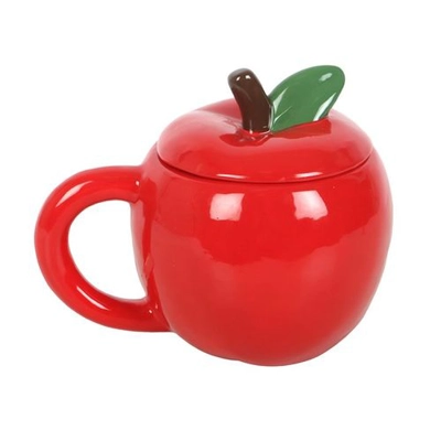 Apple Shaped Lidded Mug Apple Shaped Lidded Mug