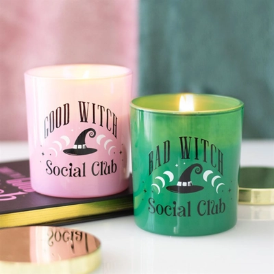 Set of 2 Good Witch and Bad Witch Scented Candles Set of 2 Good Witch and Bad Witch Scented Candles