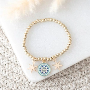All Seeing Eye Beaded Charm ..