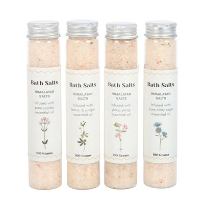 Floral Bath Salt Gift Set Floral Bath Salt Gift Set