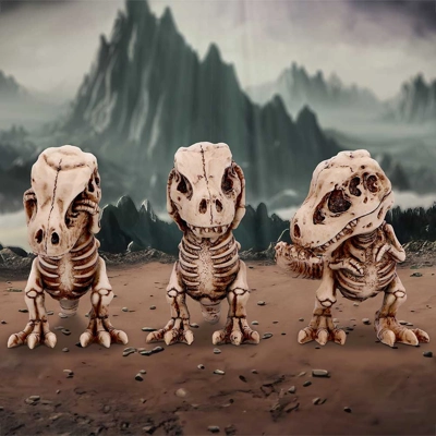 Three Wise Tyrannosaurus Rex Skeletons Three Wise Tyrannosaurus Rex Skeletons