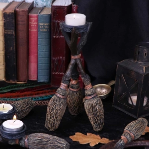 Broomstick Tea light holder ..