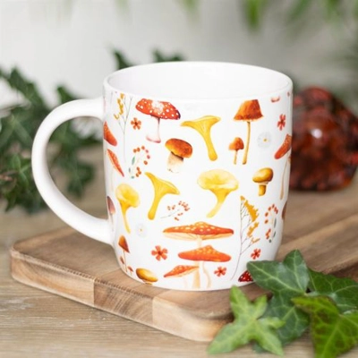 All Over Mushroom Print Mug All Over Mushroom Print Mug