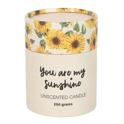 You Are My Sunshine Candle with 3D Sunflower You Are My Sunshine Candle with 3D Sunflower
