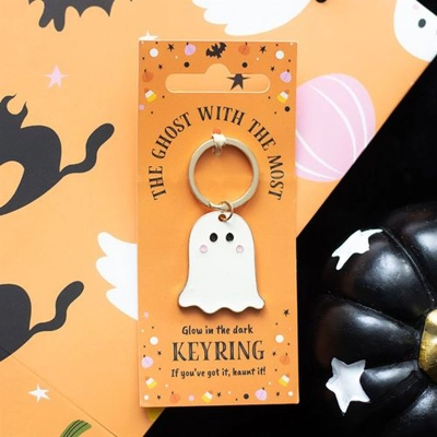 Ghost With The Most Glow in the Dark Keyring Ghost With The Most Glow in the Dark Keyring