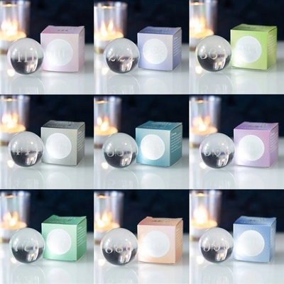 Set of 9 Angel Number Crystal Balls Set of 9 Angel Number Crystal Balls