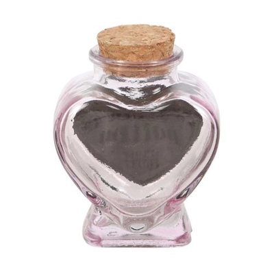 Love Potion Decorative Glass Heart Potion Bottle Love Potion Decorative Glass Heart Potion Bottle