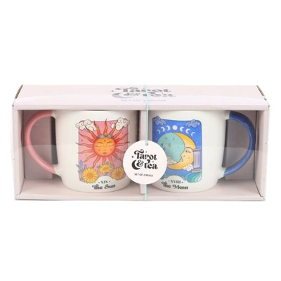 Sun and Moon Celestial Mug Set Sun and Moon Celestial Mug Set