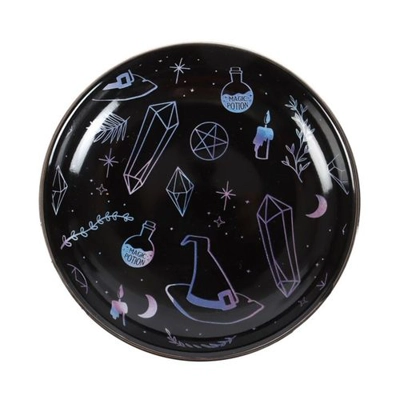 Crystal Witch Trinket Dish Crystal Witch Trinket Dish