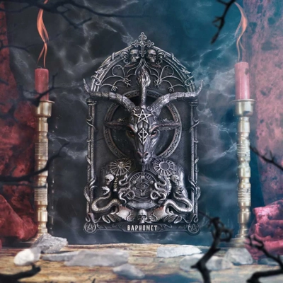 Baphomet's Invocation Wall Plaque 30.5cm Baphomet's Invocation Wall Plaque 30.5cm