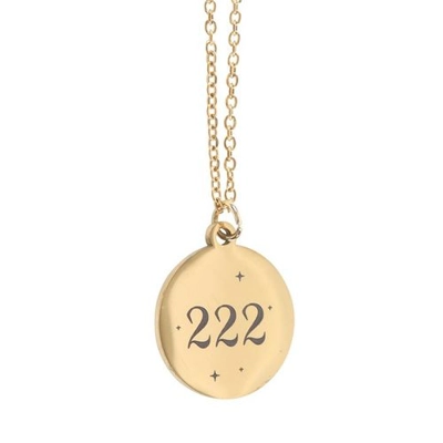 222 Angel Number Alignment Necklace 222 Angel Number Alignment Necklace