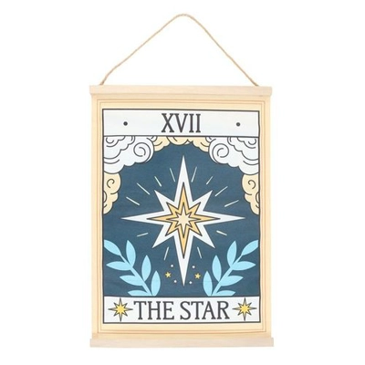The Star Vintage Tarot Wall Hanging The Star Vintage Tarot Wall Hanging