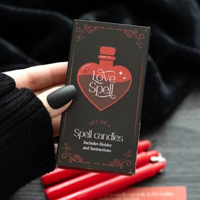 Set of 3 Love Spell Candles in a Box Set of 3 Love Spell Candles in a Box