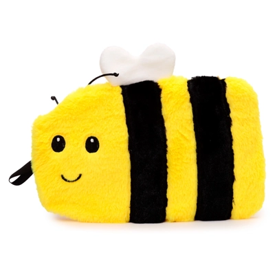 Hot Water Bottle with Plush Cover 650ml - Bumble Bee Hot Water Bottle with Plush Cover 650ml - Bumble Bee