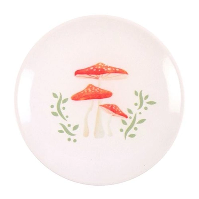 Round Mushroom Trinket Dish Round Mushroom Trinket Dish