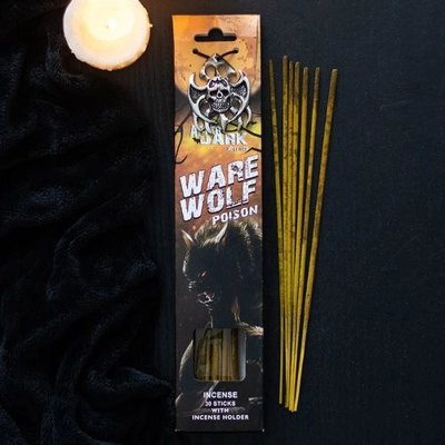Werewolf Poison Incense Sticks with Holder Werewolf Poison Incense Sticks with Holder