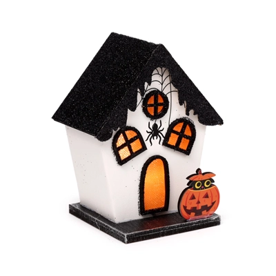 LED Decoration - Halloween Spooky Spider House LED Decoration - Halloween Spooky Spider House