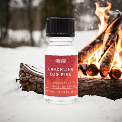 Crackling Log Fire Fragrance Oil 10ml Crackling Log Fire Fragrance Oil 10ml