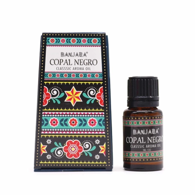 Banjara Indian Fragrance Oil 10ml - Copal Negro Banjara Indian Fragrance Oil 10ml - Copal Negro