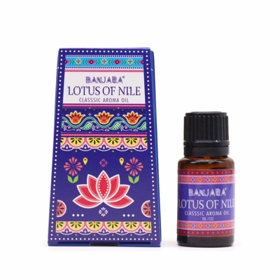 Banjara Indian Fragrance Oil 10ml - Lotus of the Nile Banjara Indian Fragrance Oil 10ml - Lotus of the Nile