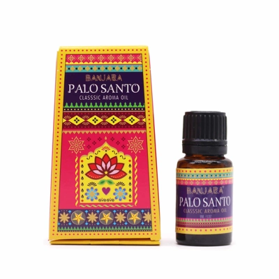 Banjara Indian Fragrance Oil 10ml - Palo Santo Banjara Indian Fragrance Oil 10ml - Palo Santo