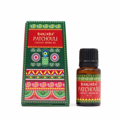 Banjara Indian Fragrance Oil 10ml - Pathchouli Banjara Indian Fragrance Oil 10ml - Pathchouli