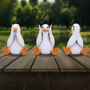 Three Wise Geese