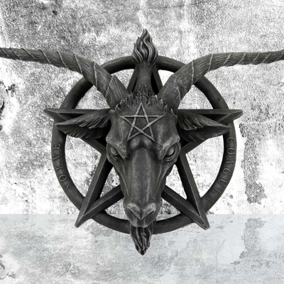 Baphomet Wall Plaque 40cm Baphomet Wall Plaque 40cm