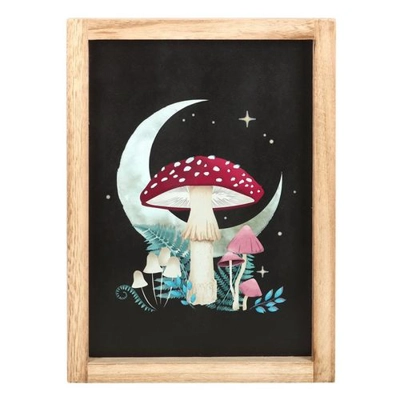 Forest Mushroom Framed Wall Print Forest Mushroom Framed Wall Print