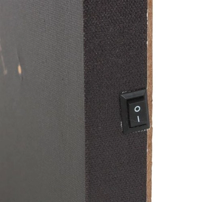 Forest Bee Light Up Canvas Plaque