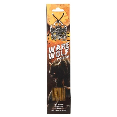 Werewolf Poison Incense Sticks with Holder Werewolf Poison Incense Sticks with Holder