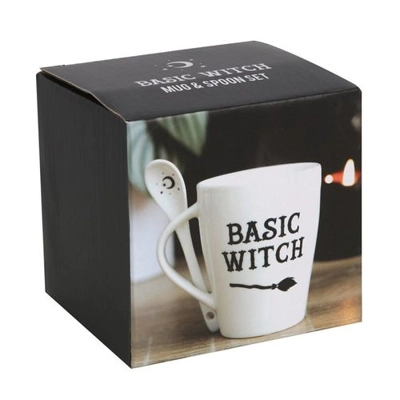 Basic Witch Mug and Spoon Set Basic Witch Mug and Spoon Set