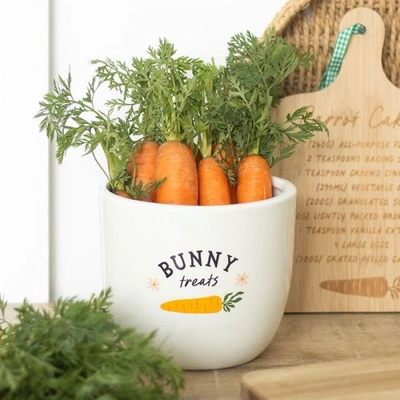 Bunny Treats Ceramic Pot Bunny Treats Ceramic Pot