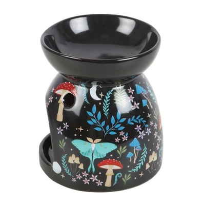 Dark Forest Print Oil Burner Dark Forest Print Oil Burner
