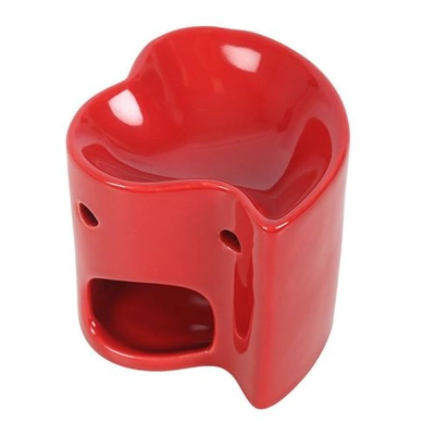 Red Heart Oil Burner and Wax Warmer Red Heart Oil Burner and Wax Warmer