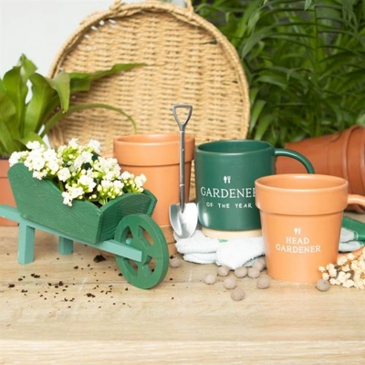 Plain Plant Pot Ceramic Mug and Shovel Spoon Plain Plant Pot Ceramic Mug and Shovel Spoon