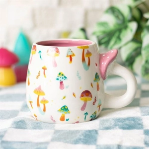 Funky Fungi Print Mug with M..
