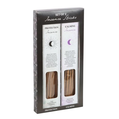 Set of 2 Calming & Protection Incense Stick Sets Set of 2 Calming & Protection Incense Stick Sets